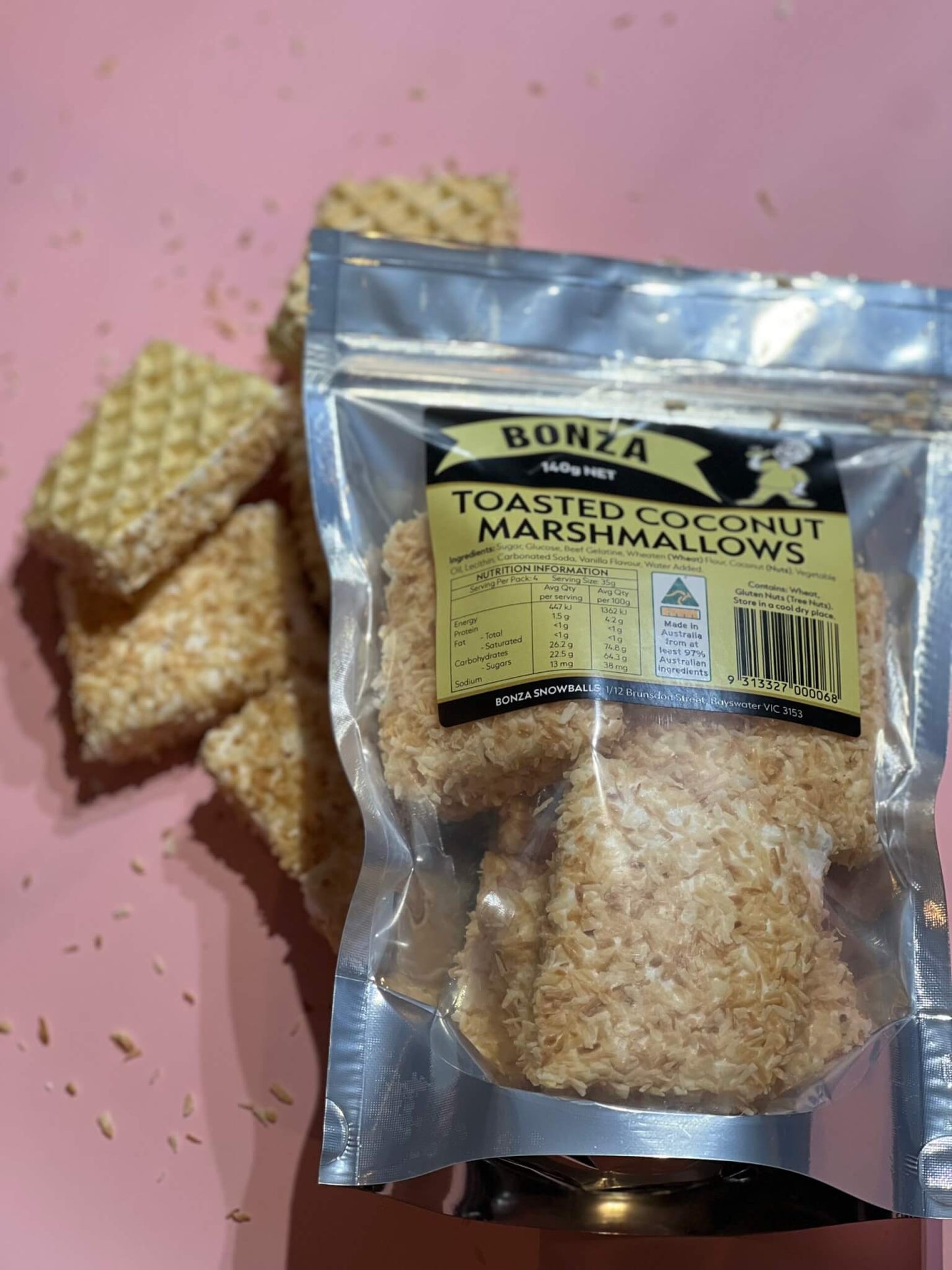 Toasted Coconut Marshmallows (3X PACKS)